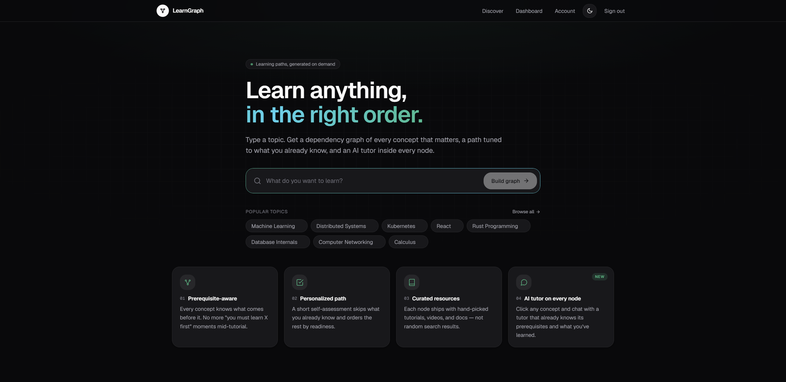 LANDING PAGE